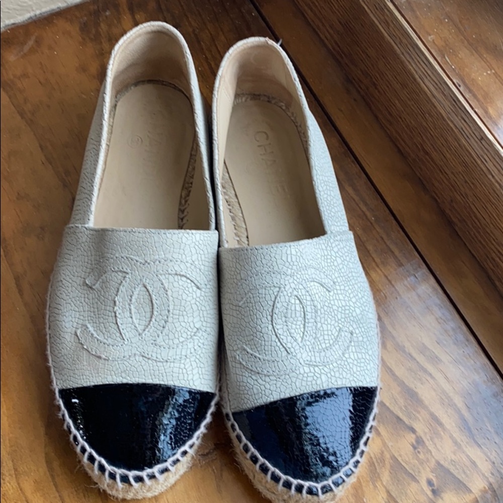100-% authentic Chanel Espadrilles